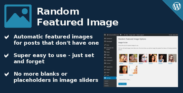 Random Featured Image for WordPress